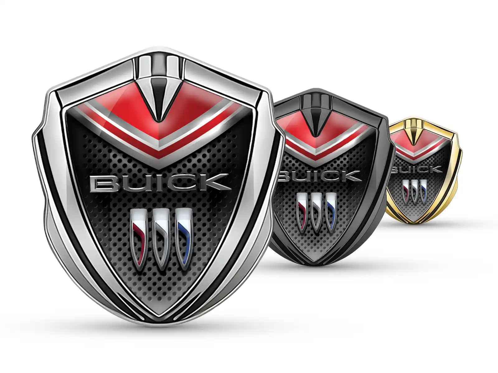 Buick 3D Emblema Insignia Activo Estilo Superior 3D